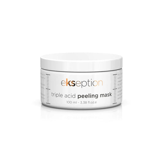 Triple Acid Peeling Mask container, showcasing its powerful exfoliating formula.