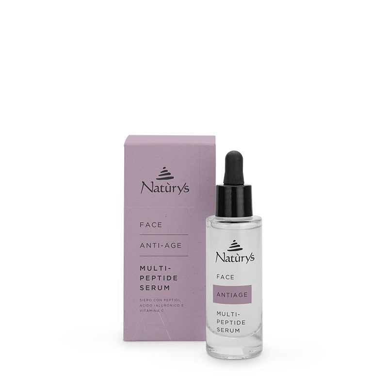 Natùrys Multi-Peptide Serum - 30 ml bottle for anti-pollution defense and skin firming