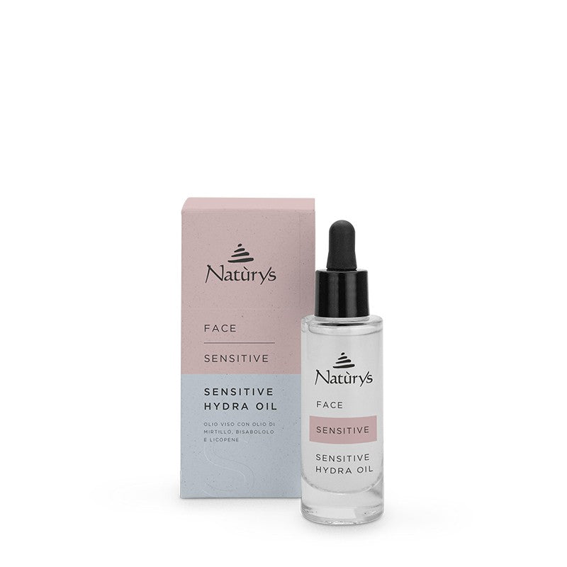 Natùrys Sensitive Hydra Oil - 30 ml bottle for soothing and protecting sensitive skin