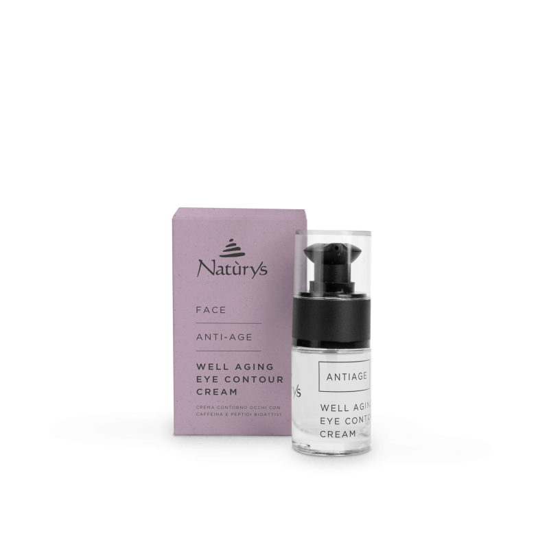 Natùrys Well Aging Eye Contour Cream - 15 ml tube for anti-aging and moisturizing eye care