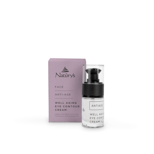 Natùrys Well Aging Eye Contour Cream - 15 ml tube for anti-aging and moisturizing eye care