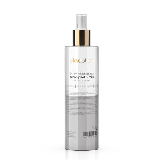 Body Resurfacing Micro-Peel & Milk - Firm and Hydrated Skin - Ekseption, Made in Spain