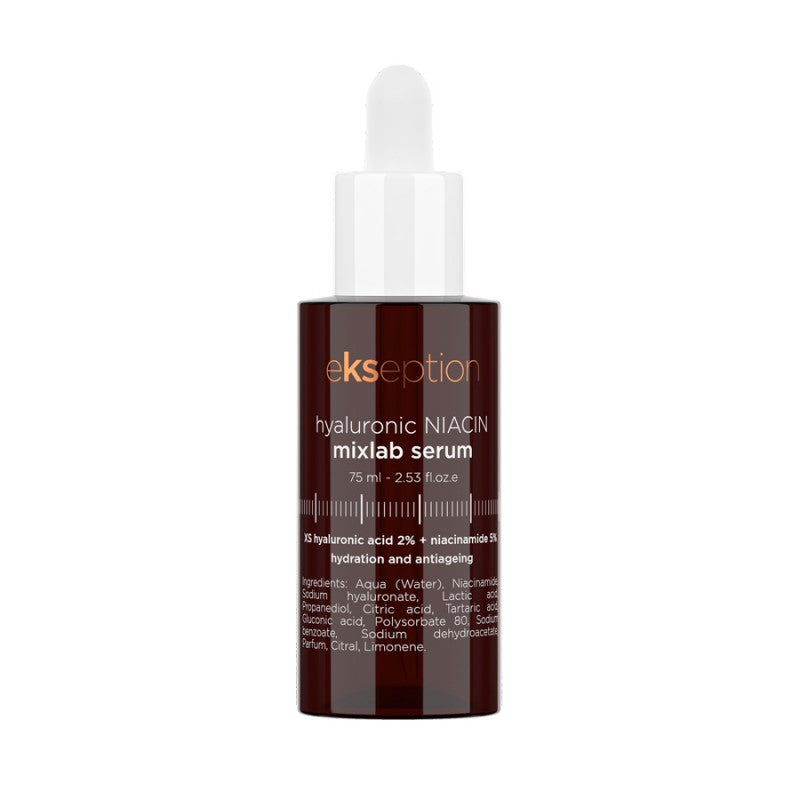 Hyaluronic Niacin Serum - Moisturize and Boost Collagen - Ekseption, Made in Spain