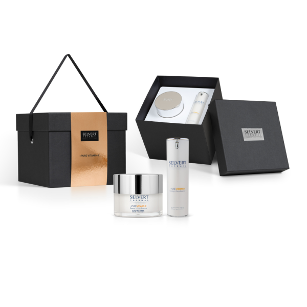 Image of Selvert Thermal Vitamin C Coffret with various skincare products